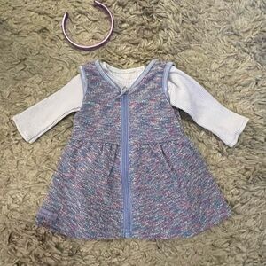 American Girl Truly Me Purple Sparkle Outfit